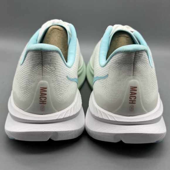 HOKA 🔥 Mach 6 1147810 FTRS Frost White Running Shoes Sneakers 7 7.5 8 8.5 9 10.5 - Picture 4 of 12